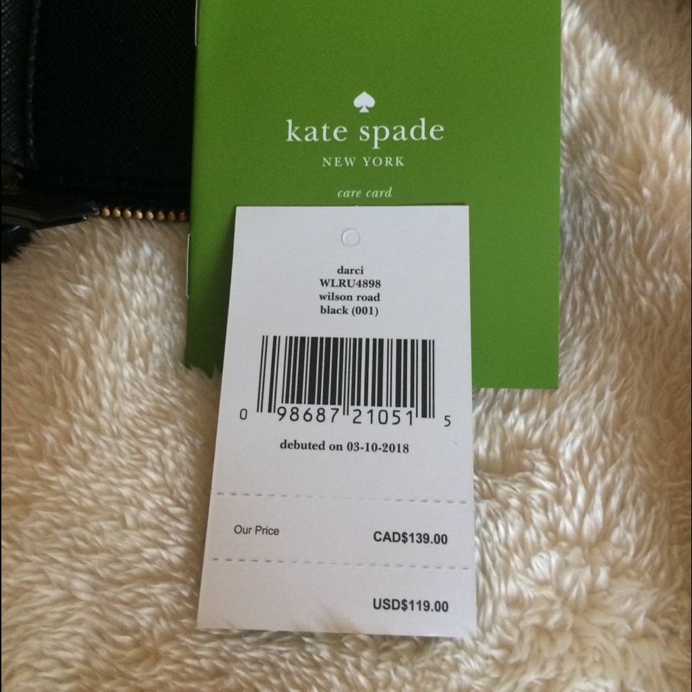 ♠️Kate Spade Wilson Road Derby Billfold Wallet♠️ - Picture 6 of 6